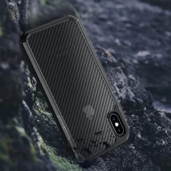Husa iPhone X / XS / 10  Arpex CarbonFuse - Negru Negru