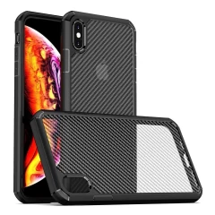 Husa iPhone X / XS / 10  Arpex CarbonFuse - Negru Negru