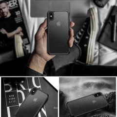 Husa Iphone XR Arpex CarbonFuse - Negru Negru