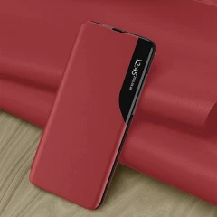 Husa Xiaomi Redmi Note 10 4G / Redmi Note 10S / Poco M5s Arpex eFold Series - Rosu Rosu