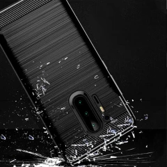 Husa OnePlus 8 Pro Arpex Carbon Silicone - Negru Negru