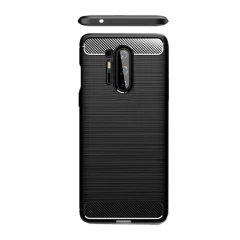Husa OnePlus 8 Pro Arpex Carbon Silicone - Negru Negru