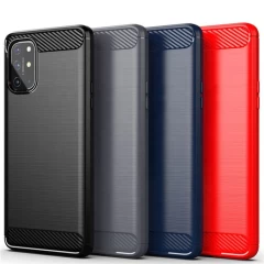 Husa OnePlus 8T Arpex Carbon Silicone - Negru Negru