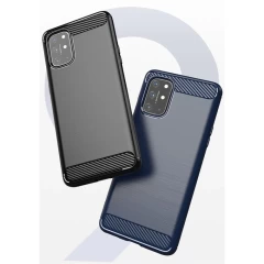 Husa OnePlus 8T Arpex Carbon Silicone - Negru Negru