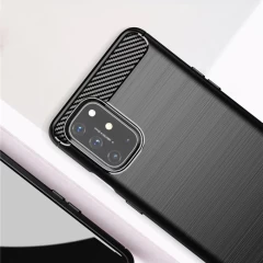 Husa OnePlus 8T Arpex Carbon Silicone - Negru Negru