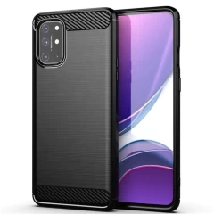 Husa OnePlus 8T Arpex Carbon Silicone - Negru Negru