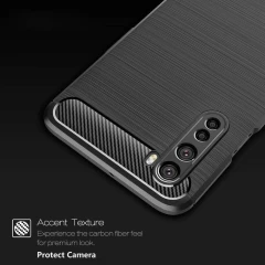 Husa OnePlus Nord 5G Arpex Carbon Silicone - Negru Negru