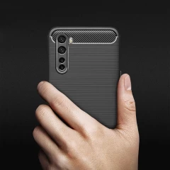 Husa OnePlus Nord 5G Arpex Carbon Silicone - Negru Negru