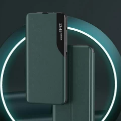Husa Samsung Galaxy A12 / A12 Nacho Arpex eFold Series - Verde Inchis Verde Inchis