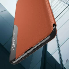 Husa Samsung Galaxy A12 / A12 Nacho Arpex eFold Series - Portocaliu Portocaliu