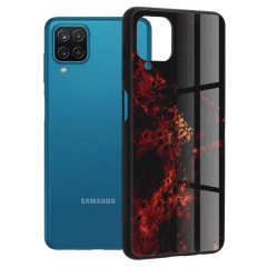 Husa Samsung Galaxy A12 / A12 Nacho Arpex Glaze Series - Red Nebula