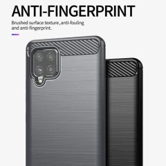 Husa Samsung Galaxy A42 5G Arpex Carbon Silicone - Negru Negru