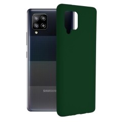 Husa Samsung Galaxy A42 5G Arpex Soft Edge Silicone - Verde Inchis