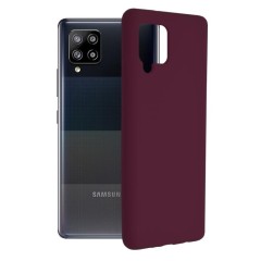 Husa Samsung Galaxy A42 5G Arpex Soft Edge Silicone - Plum Violet