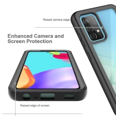 Husa Samsung Galaxy A72 5G / A72 4G Arpex Defense360 Pro + Screen Protector - Negru Negru