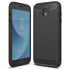 Husa Samsung Galaxy J3 2017 Arpex Carbon Silicone - Negru Negru