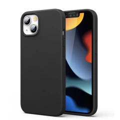 Husa iPhone 13 Ugreen Protective Silicone - Negru Negru