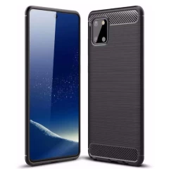 Husa Samsung Galaxy Note 10 Lite Arpex Carbon Silicone - Negru Negru