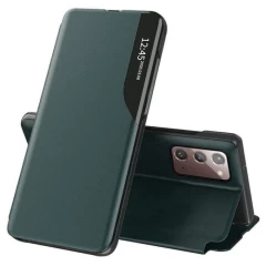 Husa Samsung Galaxy Note 20 4G / Note 20 5G Arpex eFold Series - Verde Inchis Verde Inchis