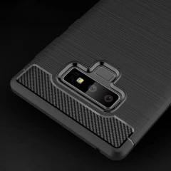 Husa Samsung Galaxy Note 9 Arpex Carbon Silicone - Negru Negru