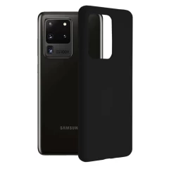Husa Samsung Galaxy S20 Ultra / S20 Ultra 5G Arpex Soft Edge Silicone - Negru Negru