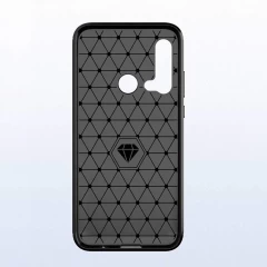 Husa Huawei Nova 5T / Honor 20 Arpex Carbon Silicone - Negru Negru