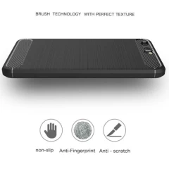 Husa Huawei P10 Arpex Carbon Silicone - Negru Negru