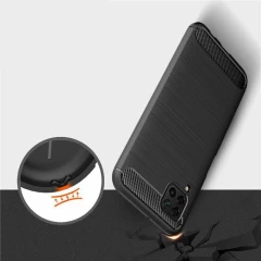 Husa Huawei P40 Lite Arpex Carbon Silicone - Negru Negru