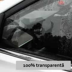 Pachet 2x Folie pentru Geamuri Laterale 100% Transparenta Arpex - Transparent Transparent