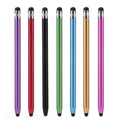 Stylus Pen Arpex, 2in1 universal, Android, iOS, aluminiu, JC01 - Negru Negru