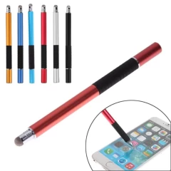 Stylus Pen Arpex, 2in1 universal, Android, iOS, aluminiu, JC02 - Negru Negru