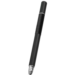 Stylus Pen Arpex, 2in1 universal, Android, iOS, aluminiu, JC02 - Negru Negru