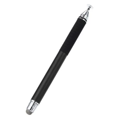 Stylus Pen Arpex, 2in1 universal, Android, iOS, aluminiu, JC02 - Negru Negru