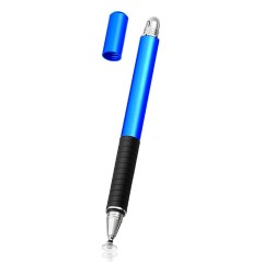 Stylus Pen Arpex, 2in1 universal, Android, iOS, aluminiu, JC02 - Albastru Inchis