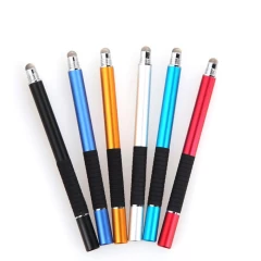 Stylus Pen Arpex, 2in1 universal, Android, iOS, aluminiu, JC02 - Albastru Deschis Albastru Deschis