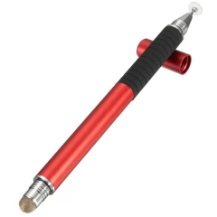Stylus Pen Arpex, 2in1 universal, Android, iOS, aluminiu, JC02 - Rosu Rosu