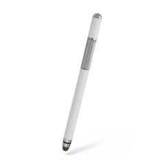 Stylus Pen Arpex, 2in1 universal, Android, iOS, aluminiu, JC03 - Alb