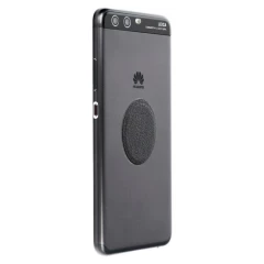 Pachet 2x Suport Telefon, Placa Metalica din Piele Arpex MP02- Black - Negru Negru