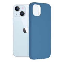 Husa iPhone 13 Arpex Soft Edge Silicone - Albastru Denim