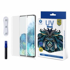 Folie Sticla Samsung Galaxy S22 Ultra LITO 3D UV Glass - Transparent