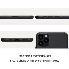 Husa iPhone 11 Pro Nillkin Super Frosted Shield - Negru Negru
