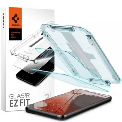 Pachet 2x Folie Sticla Samsung Galaxy S22 Plus Spigen Glas.TR EZ-FIT - Clear Clear