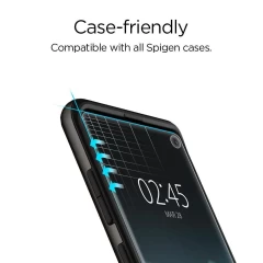 Pachet 2x Folie Sticla Samsung Galaxy S10 Plus Spigen Neo Flex - Clear Clear
