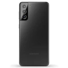 Pachet 2x Folie Camera Samsung Galaxy S21 Spigen Optik.TR - Black Black