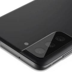 Pachet 2x Folie Camera Samsung Galaxy S21 FE Spigen Optik.TR - Black Black