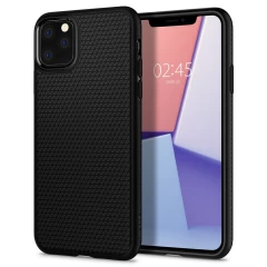 Husa iPhone 11 Pro Max Spigen Liquid Air - Black Black