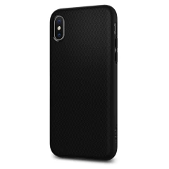 Husa iPhone X / XS / 10 Spigen Liquid Air - Black Black