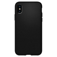 Husa iPhone X / XS / 10 Spigen Liquid Air - Black Black