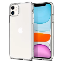 Husa iPhone 11 Spigen Liquid Crystal - Clear Clear