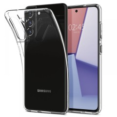 Husa Samsung Galaxy S21 FE Spigen Liquid Crystal - Clear